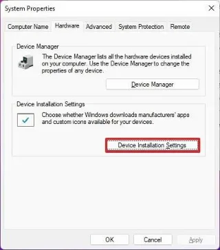Како онемогућити аутоматску инсталацију драјвера на Windows 11