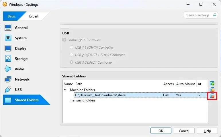 Як створити спільну папку для віртуальної машини на VirtualBox
