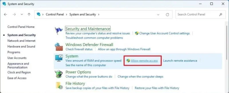 Kaip įjungti nuotolinį darbalaukį sistemoje „Windows 11“
