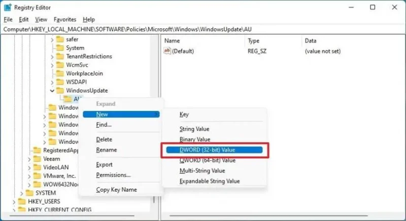 Kaip išjungti automatinius naujinimus sistemoje „Windows 11“