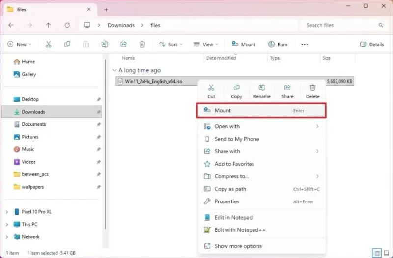Kaip švariai įdiegti „Windows 11“ iš ISO disko be USB