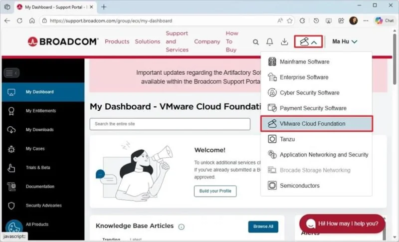 Kaip nemokamai atsisiųsti ir įdiegti „VMware Workstation Pro“ (25H2) sistemoje „Windows 11“