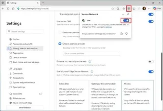 Πώς να ενεργοποιήσετε το δωρεάν VPN στο Microsoft Edge