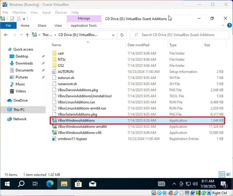 Kako instalirati dodatke za goste za Windows 11 (ili 10) na VirtualBox