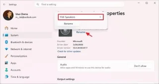 Як перейменувати аудіопристрої у Windows 11