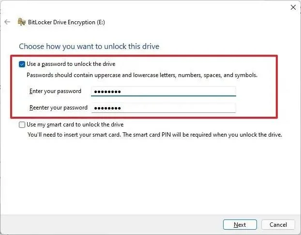 Kaip įjungti „BitLocker“ sistemoje „Windows 11“
