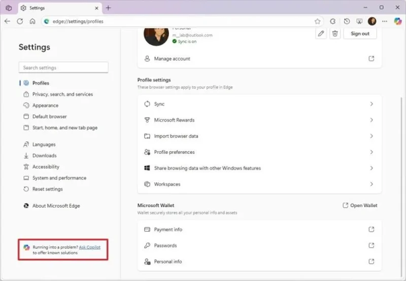 Sådan aktiverer du Copilot på siden Ny fane i Microsoft Edge