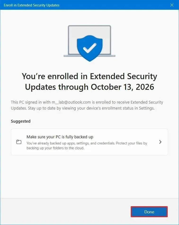 Kaip užsiregistruoti norint gauti nemokamus išplėstinius saugos naujinimus (ESU) pasibaigus „Windows 10“ palaikymui