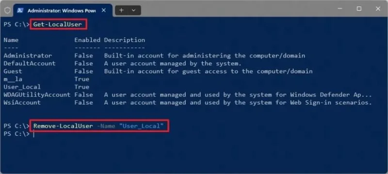 Sådan sletter du brugerkonti i Windows 11
