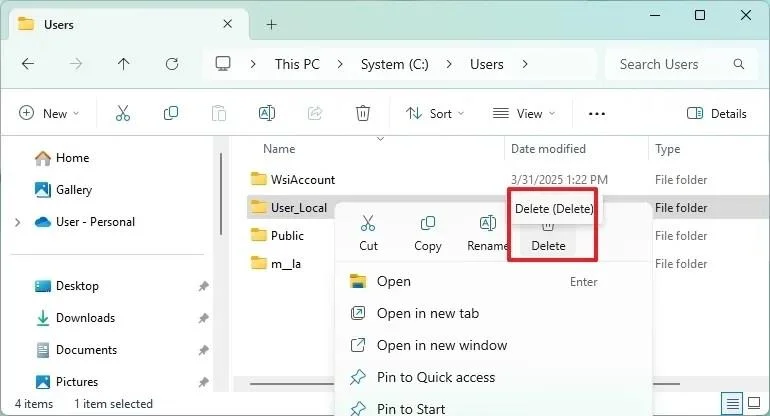 Sådan sletter du brugerkonti i Windows 11