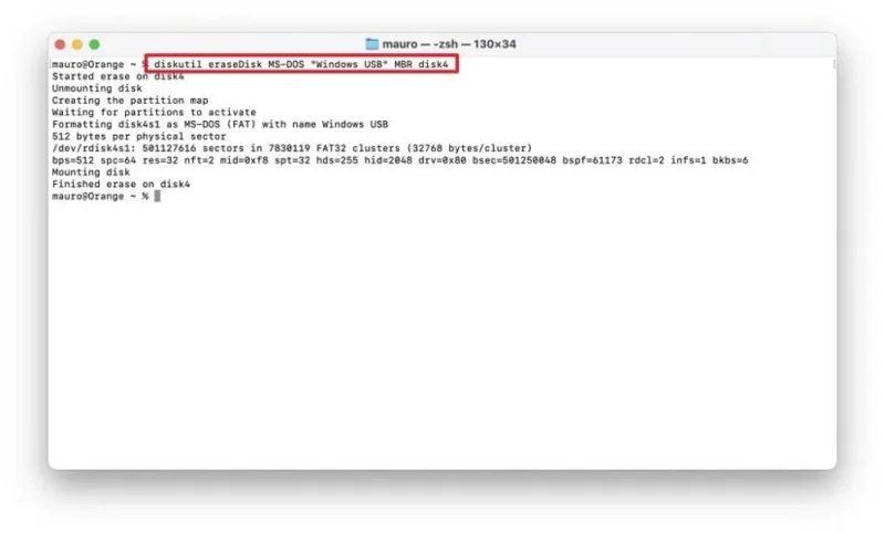Kaip sukurti paleidžiamą USB atmintinę, skirtą „Windows 11“ (arba 10), iš „macOS“