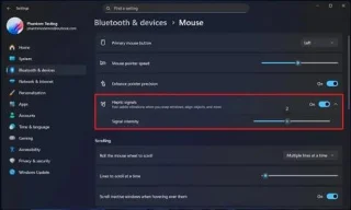 Windows 11 v nadcházející aktualizaci přidá funkci „Haptické signály“