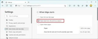 Sådan fortsætter du, hvor du slap Chrome, Edge og Firefox