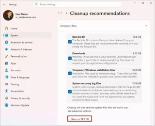 Kako osloboditi prostor za pohranu u sustavu Windows 11