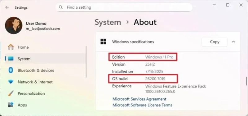 Jak zkontrolovat, zda je v počítači nainstalován systém Windows 11