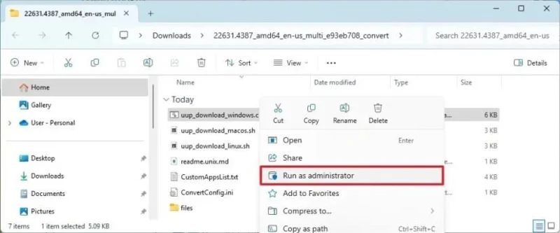 Kaip atsisiųsti oficialų „Windows 11 23H2“ ISO failą