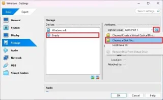 Як змонтувати ISO-файл у VirtualBox на Windows 11, 10