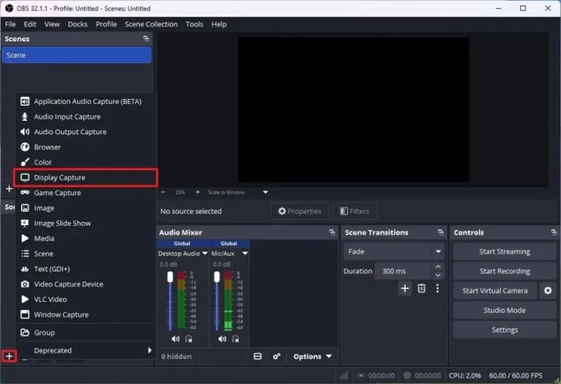 Jak nainstalovat OBS Studio ve Windows 11 – pro nahrávání a streamování videa