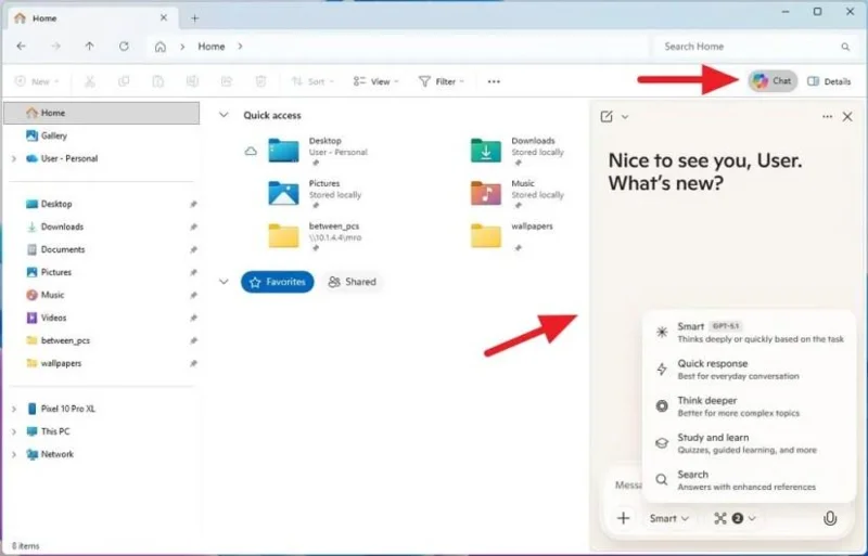 Copilot kan snart blive indbygget i Stifinder på Windows 11 Copilot kan snart blive indbygget i Stifinder på Windows 11