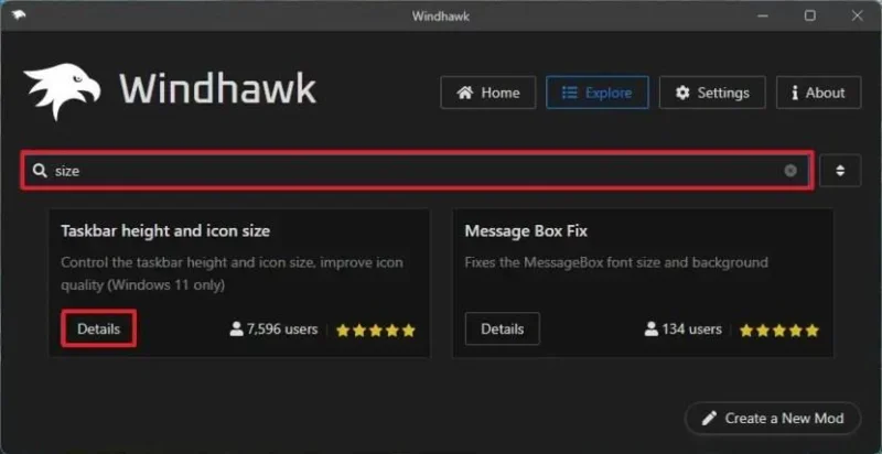 Jak změnit velikost hlavního panelu ve Windows 11
