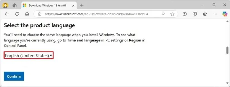 Kaip atsisiųsti ISO failą iš „Windows 11“