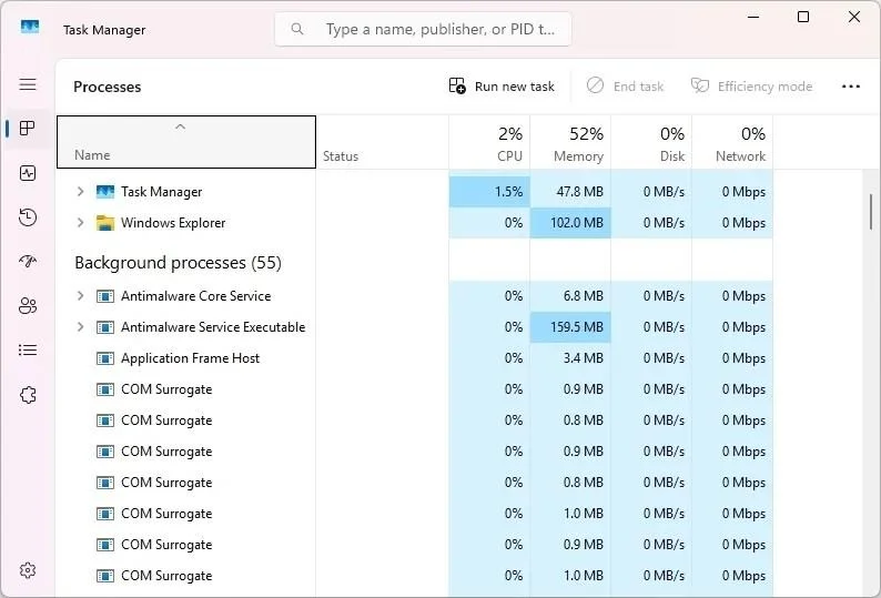 Як відкрити диспетчер завдань у Windows 11