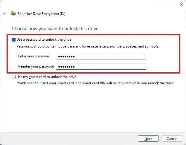 Kaip įjungti „BitLocker“ sistemoje „Windows 11“