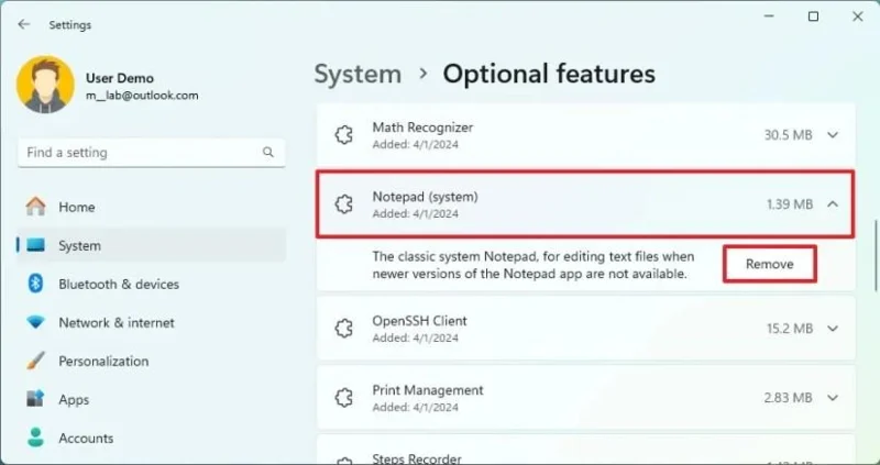 Kaip pašalinti programas sistemoje „Windows 11“