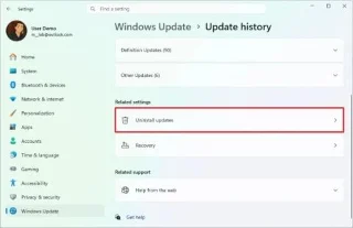 5 måder at afinstallere en opdatering manuelt på Windows 11 (2026)