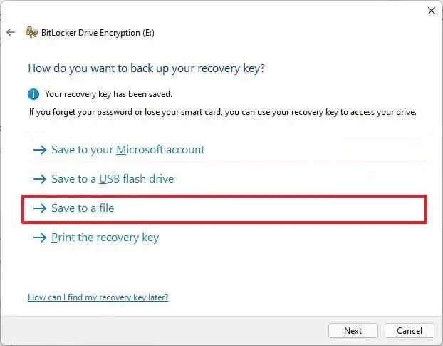 Kaip įjungti „BitLocker“ sistemoje „Windows 11“