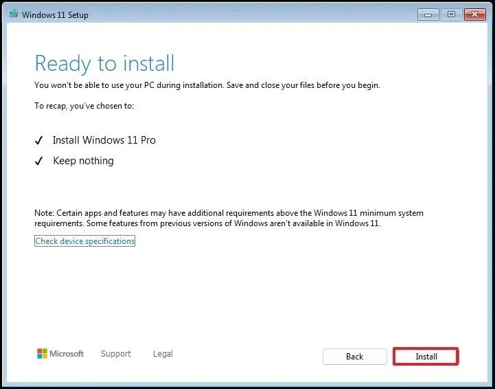 Atlikite švarų „Windows 11“ diegimą 2026 m.