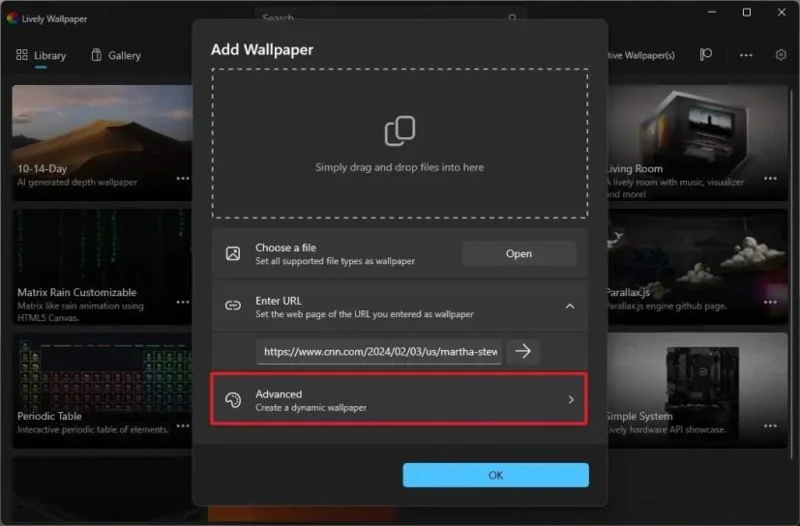 Sådan indstiller du levende skrivebordsbaggrunde i Windows 11