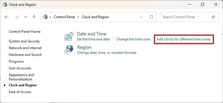 Kaip pridėti kelis laiko juostų laikrodžius sistemoje „Windows 11“