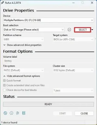 Kaip sukurti paleidžiamą USB atmintinę, skirtą „Windows 11“, naudojant „Rufus“ (2026 m.)