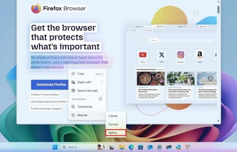 „Windows 11“ versija 26120.2992 (KB5050083) su naujomis dirbtinio intelekto funkcijomis kūrėjų kanale