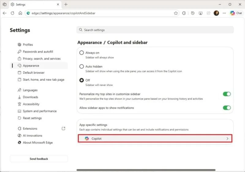Kaip išjungti arba pašalinti „Copilot“ iš „Windows 11“