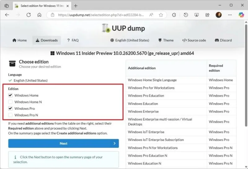 Kaip atsisiųsti „Windows 11 25H2“ ISO failą