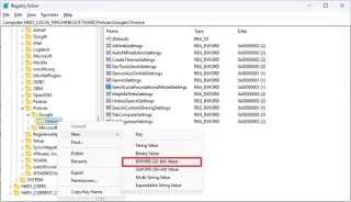 Kaip visam laikui išjungti visas „Google Chrome“ dirbtinio intelekto funkcijas naudojant registrą sistemoje „Windows 11“ (tai veikia)