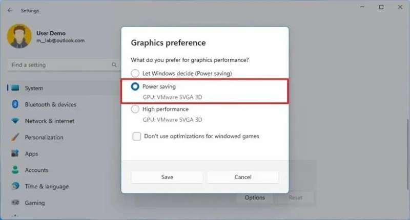 Jak nastavit výchozí grafickou kartu pro aplikace ve Windows 11