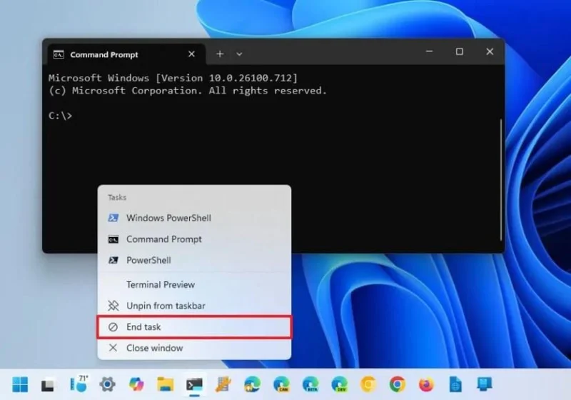 Як закрити програму, яка не відповідає, у Windows 11