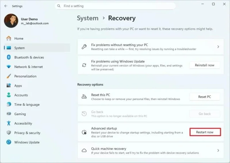 Slik starter du Windows 11 i sikkermodus