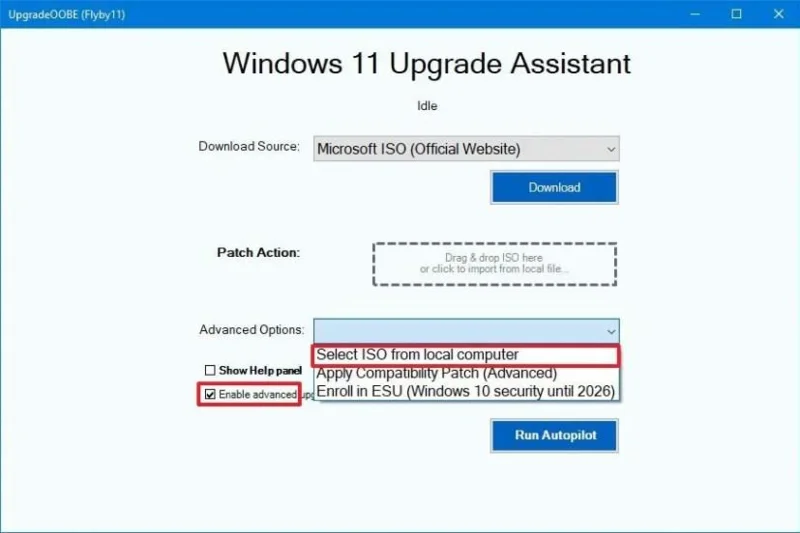 Kaip naudoti „FlyOOBE“ norint atnaujinti į „Windows 11“ nepalaikomame procesoriuje