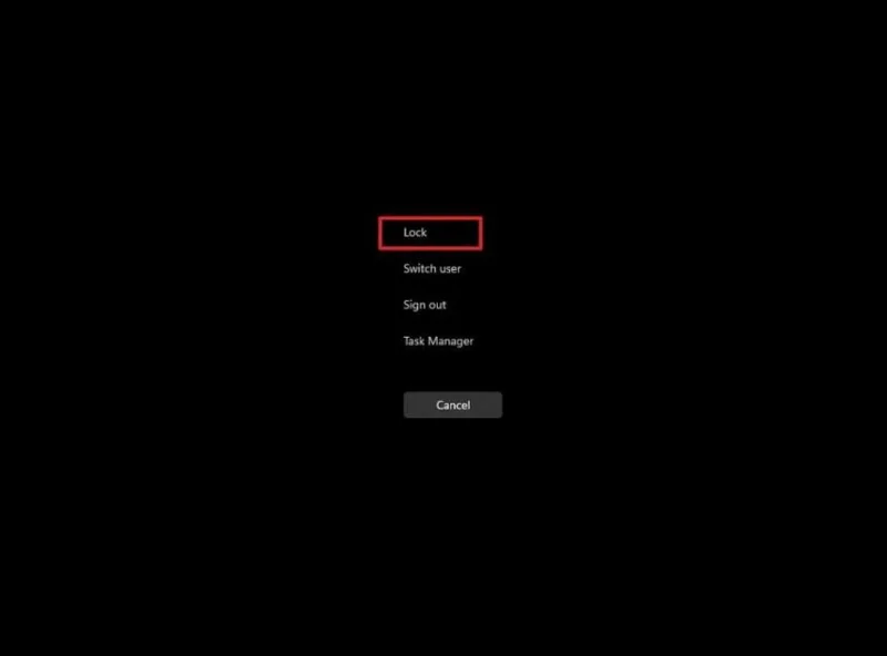 Як заблокувати, вийти з системи та переключити користувачів у Windows 11