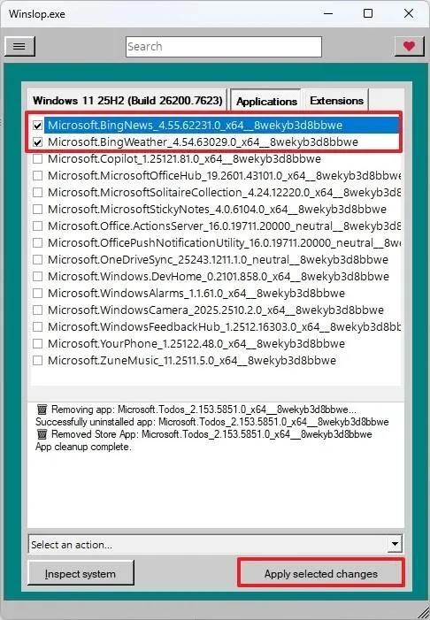 Kaip naudoti „Winslop“, norint pašalinti dirbtinio intelekto funkcijas sistemoje „Windows 11“
