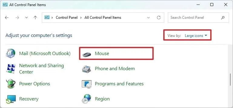 Sådan ændrer du musemarkørens farve i Windows 11