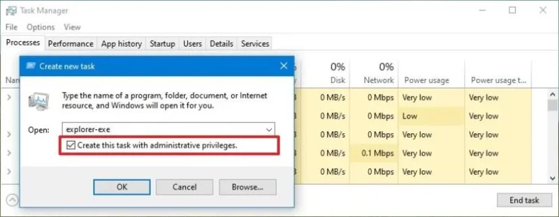 Kaip paleisti bet kurią programą kaip administratorių sistemoje „Windows 11“, 10
