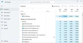 Компилация 27808 за Windows 11 добавя промени в диспечера на задачите в Canary Channel