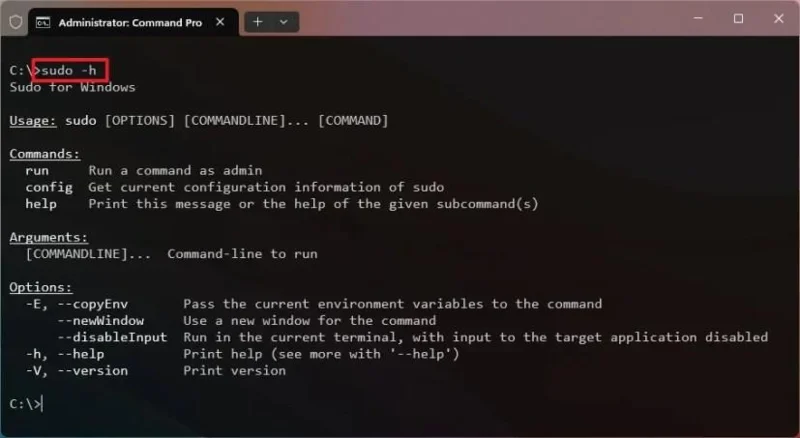 Kaip įjungti „Sudo“ sistemoje „Windows 11“