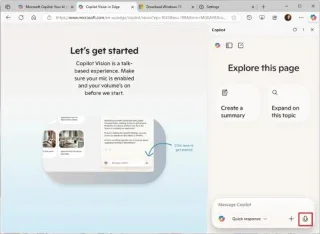 Kaip gauti dirbtinio intelekto pagalbą sistemoje „Windows 11“ naudojant „Copilot Vision“