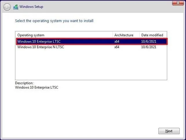 Ren installation av Windows 10 LTSC år 2026